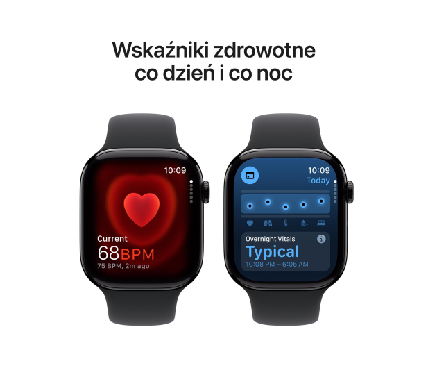 APPLE Watch 10 GPS 46mm koperta z aluminium (onyks) + pasek sportowy rozmiar M/L (czarny) - 1278133 - zdjęcie 5